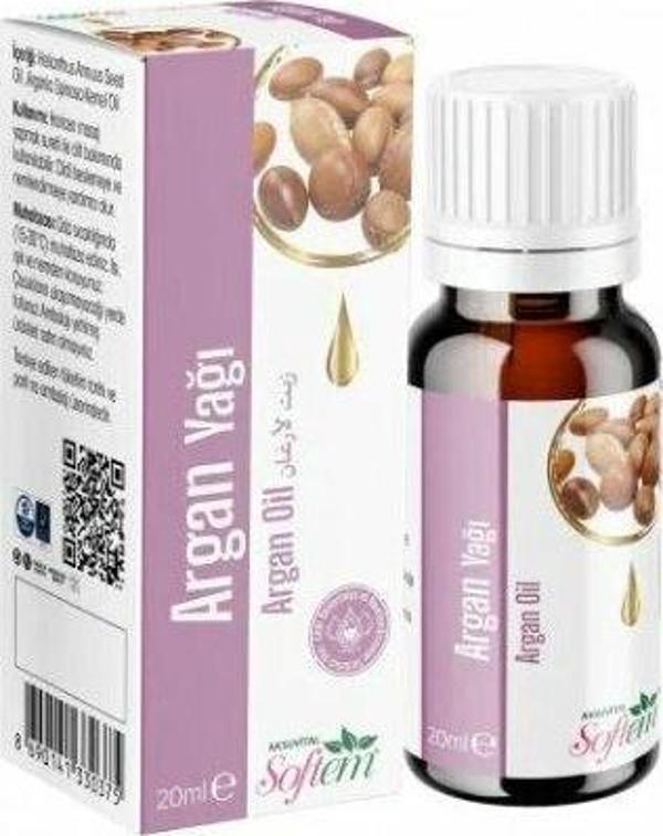 Aksuvital Softem Argan Yağı 20Ml. - Image 1