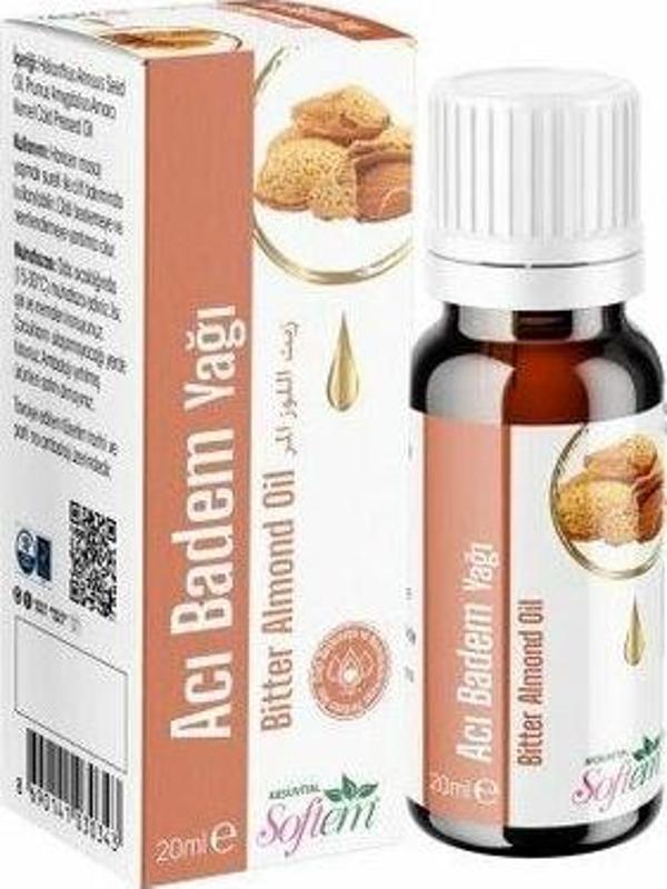 Aksuvital Softem Acı Badem Yağı 20 Ml - Image 1
