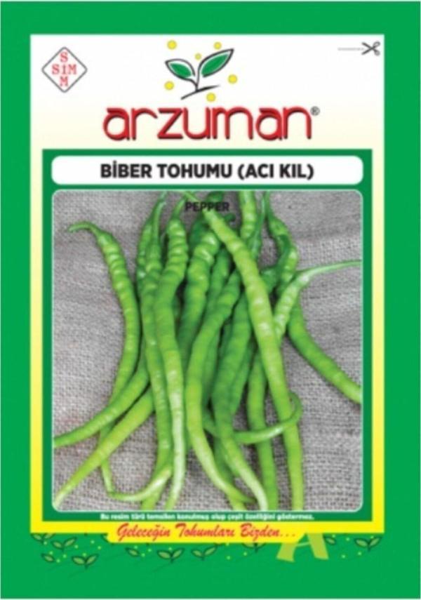Arzuman Tohum Biber Tohumu Acı Sivri Kıl - Image 1