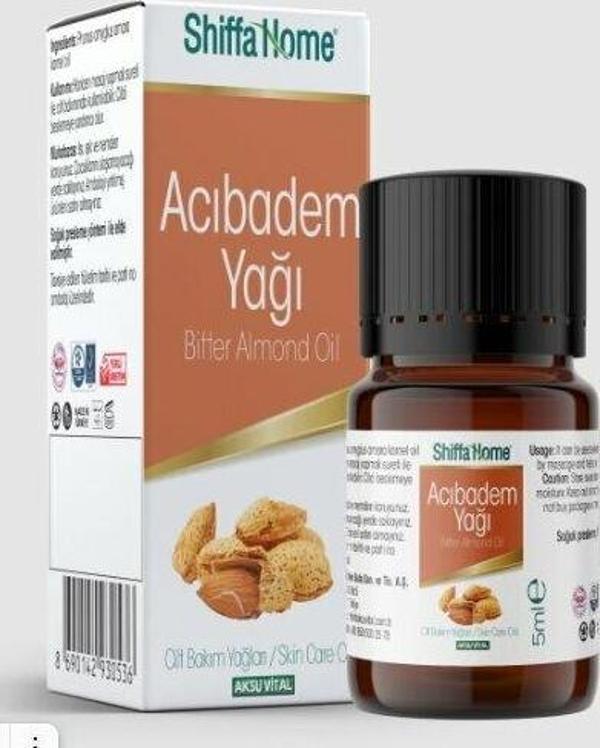 Aksuvital Shf Acı Badem Yağı 5 Ml  - Image 1