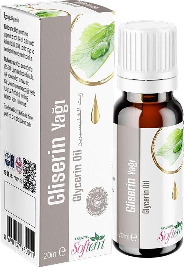 Aksuvital Softem Gliserin Yağı 20 Ml - Image 1