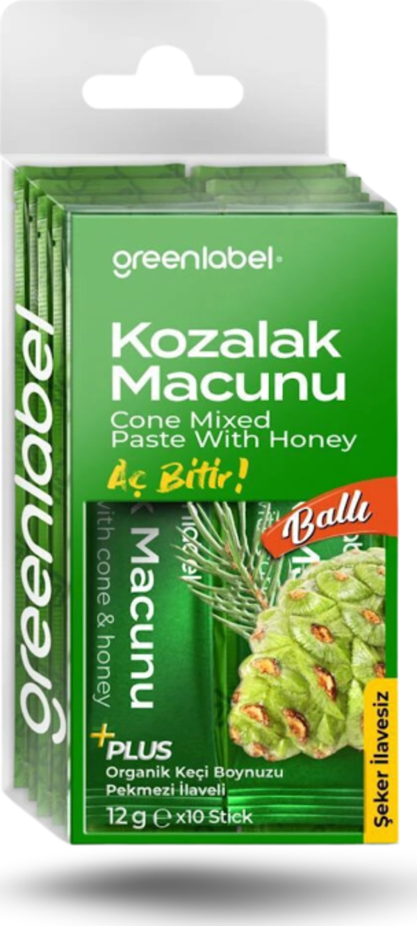 Greenlabel Green Label Kozalak Macunu 12G X 10 Stıck - Image 1