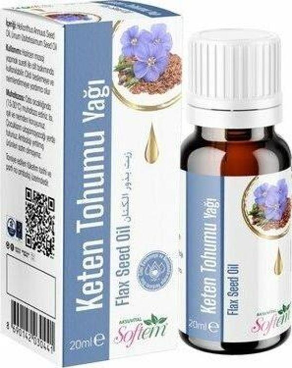 Aksuvital Softem Keten Tohumu Yağı 20 Ml - Image 1