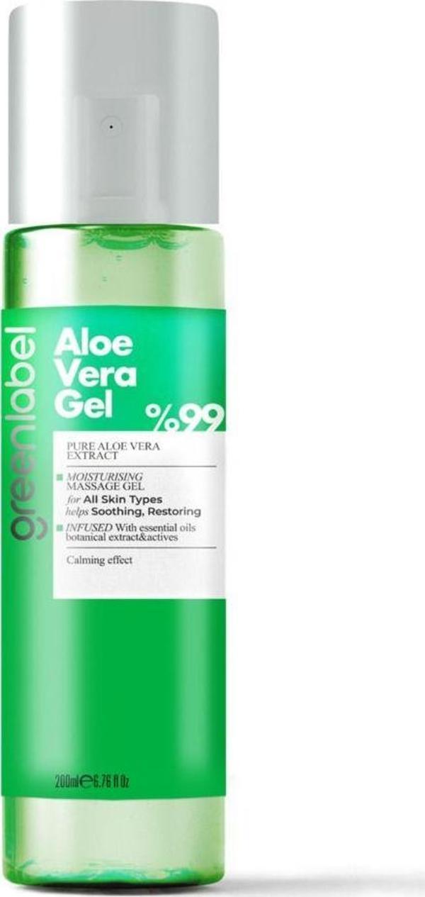 Greenlabel Aloevera Jeli- % 99 Active Aloevera Jel 200 Ml. - Image 1