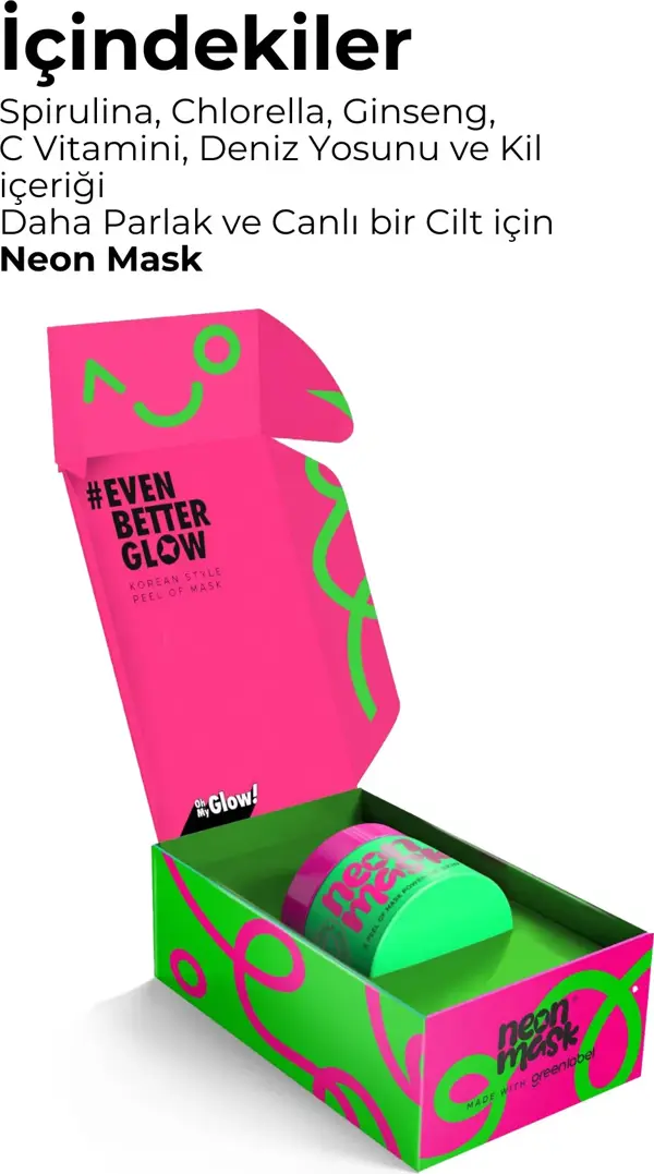 Greenlabel Green Label Neon Mask 100 Ml - Image 1