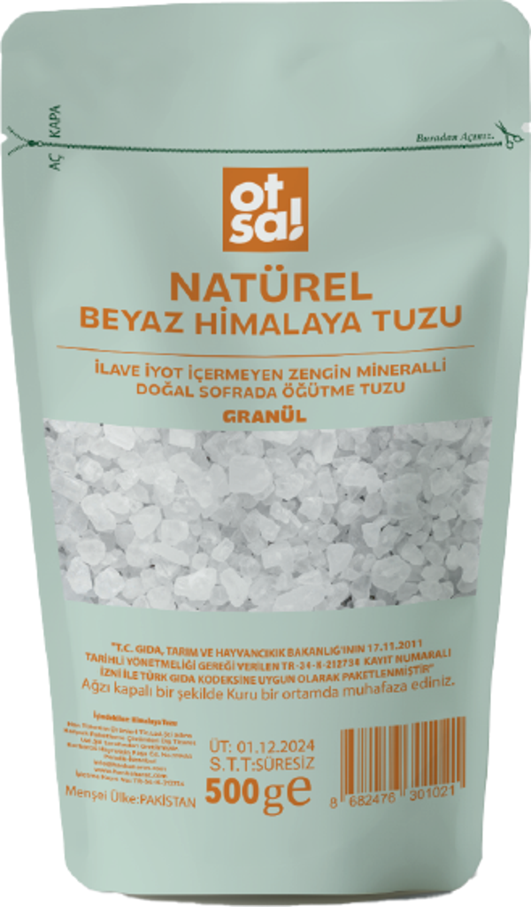 Greenlabel Otsa Himalaya Tuzu Beyaz İri 500G - Image 1