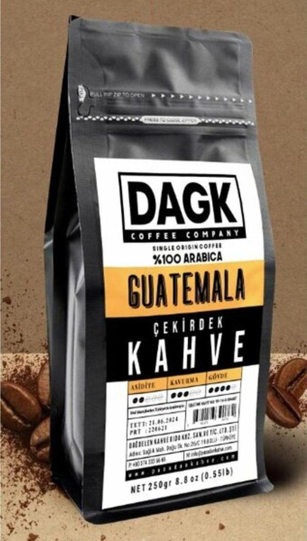 Dagk Coffee Company Dagk Guatemala Çekirdek Kahve 250Gr - Image 1