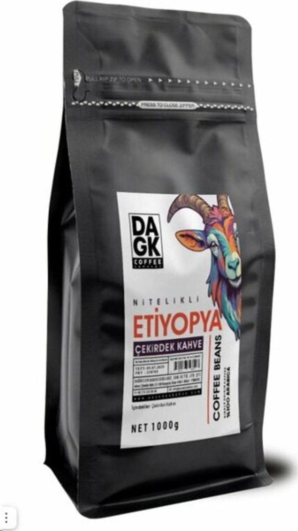 Dagk Coffee Company Dagk Etiyopya Çekirdek 1000Gr - Image 1