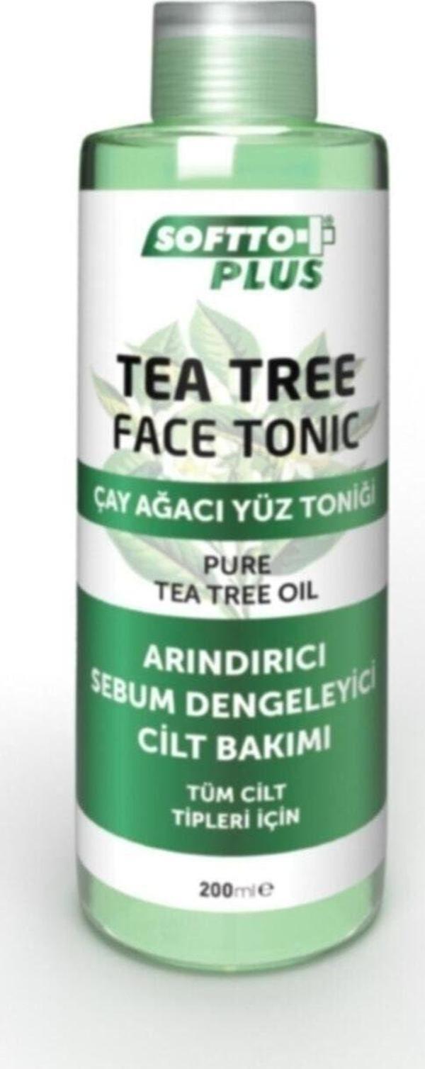 Softto Plus Mıracle Çay Ağacı Yüz Toniği 200 Ml - Image 1