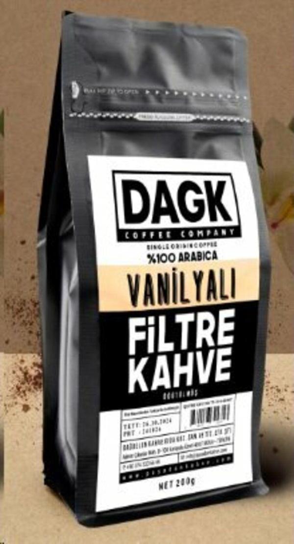 Dagk Coffee Company Dagk Vanilyalı Filtre Kahve 200 Gr - Image 1