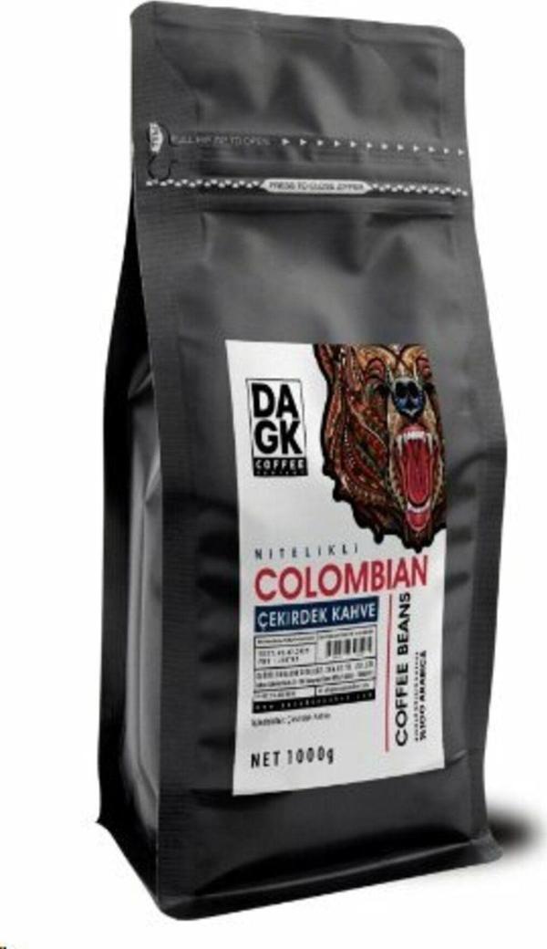 Dagk Coffee Company Dagk Colombıan Çekirdek 1000Gr - Image 1