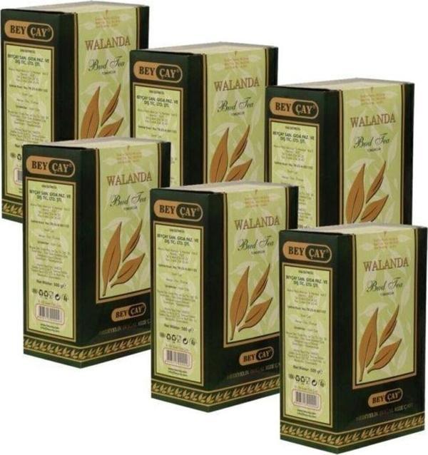 Bey Çay Walanda 500 Gr X 6 Adet (İlk Hasat Elekaltı Mayıs Çayı) - Image 1