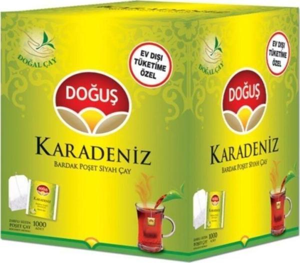 Doğuş Karadeniz Bardak Poşet Çayı 2 Gr 1000'Li Paket - Image 1
