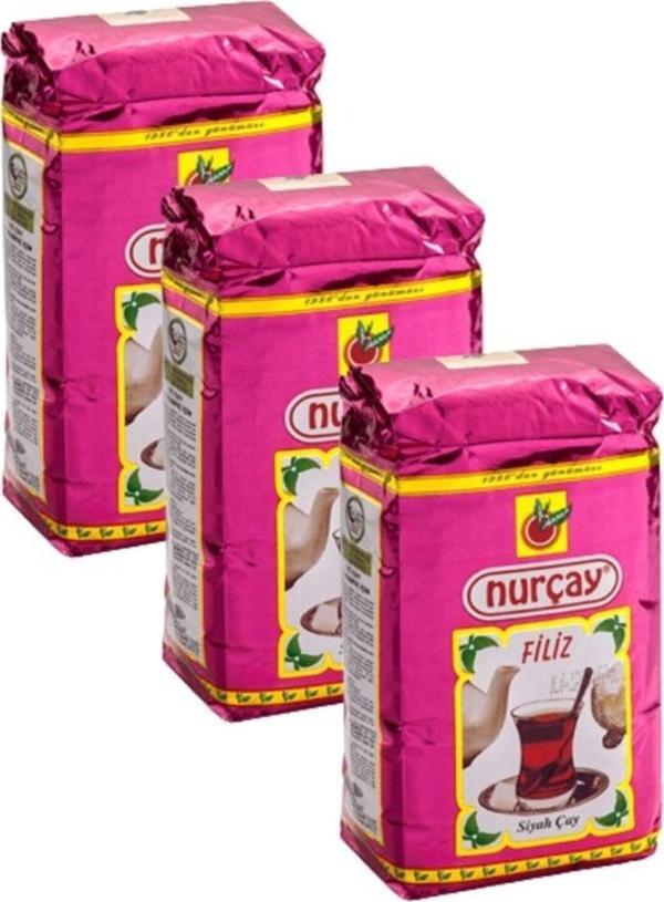Nurçay Filiz Çay 1000 Gr X 3 Adet - Image 1