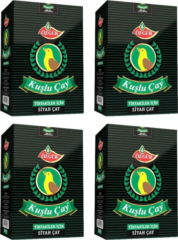 Özgür Çay Kuşlu Çay 500 G X 4 Adet - Image 1