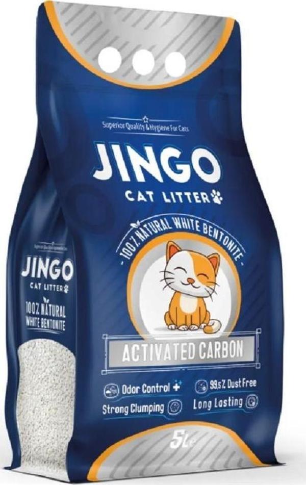 Aktif Karbonlu Topaklanan Kedi Kumu 5 Litre - Image 1