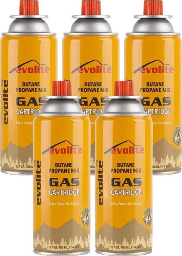 Evolite 227 Gr. Gaz Ocak Kartuşu 5 Adet EVO-009-A2 - Image 1