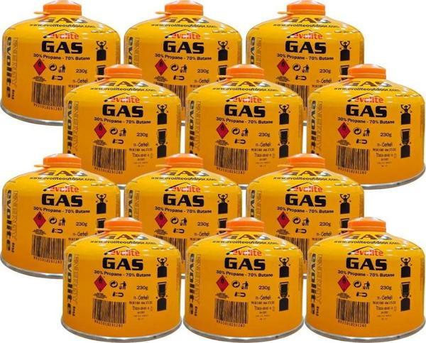 Evolite 230 Gr. Gaz Ocak Kartuşu 12 Adet EVO-010-A2 - Image 1