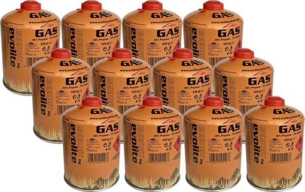 Evolite 450 Gr. Gaz Ocak Kartuşu 12 Adet EVO-011-A4 - Image 1
