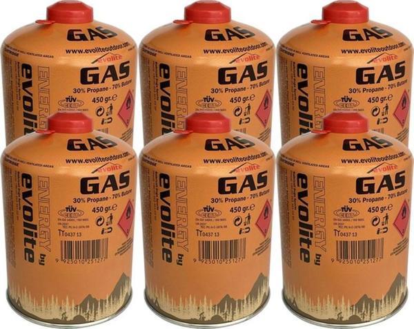 Evolite 450 Gr. Gaz Ocak Kartuşu 6 Adet EVO-011-A2 - Image 1