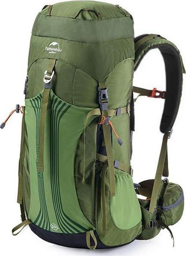 Naturehike 55+5 Lt Trekking Sırt Çantası YEŞİL - Image 1