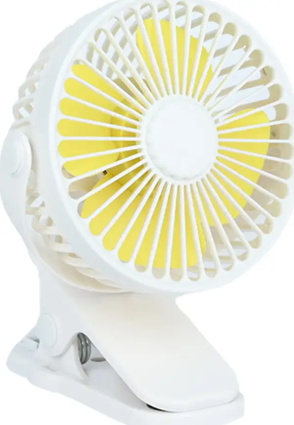 3 Kademe Şarjlı Mandallı 360° Taşınabilir Fan Vantilatör JH-006 - Image 1
