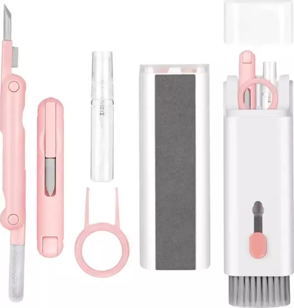 7in1 Çok Fonksiyonlu Airpods Telefon Klavye Ekran Temizleme Kiti - Image 1