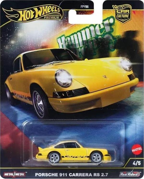 Hot Wheels Premium Serisi Porsche 911 Carrera RS 2.7 HRW07 - Image 1