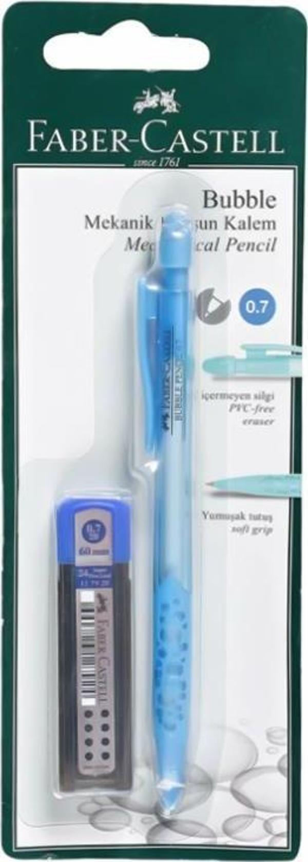 Faber Castell Bubble 07 Mekanik Kurşun Kalem Mavi 532710 - Image 1
