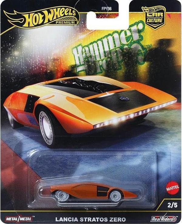 Hot Wheels Premium Serisi Lancıa Stratos Zero HRV77 - Image 1