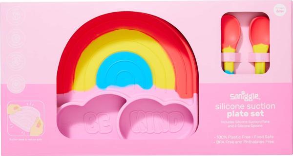 Smiggle - Big Dream Silikon Yemek Tabağı Seti - Image 1