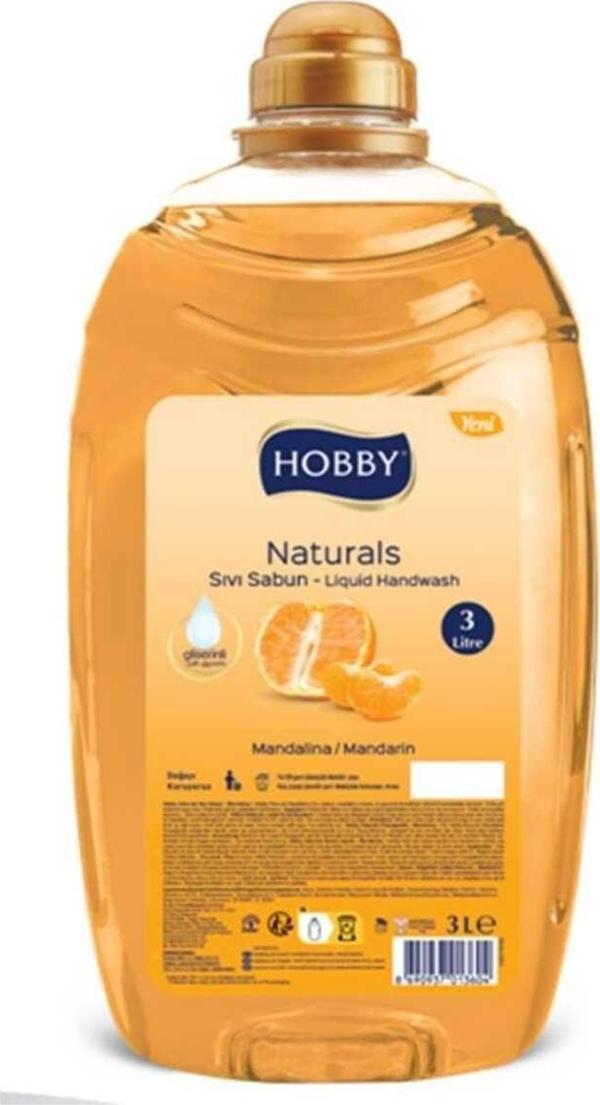 Hobby Sıvı El Sabunu Mandalina 3 Lt - Image 1