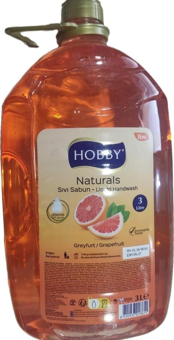 Hobby Sıvı Sabun 3 Lt Greyfurt - Image 1