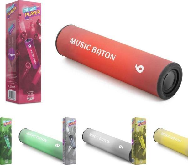 Subzero Wr192 Bluetooth Hoparlör Gri-Sarı Kırmızı- Yeşil - Image 1