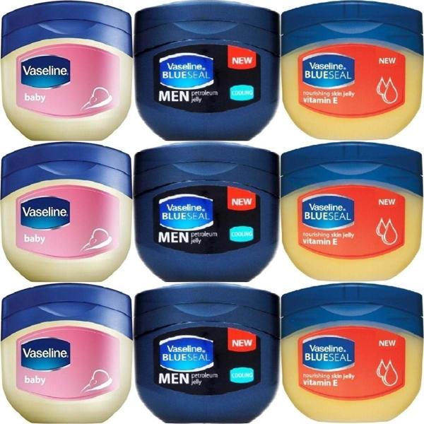 Vaseline Nemlendirici Jel Krem (Vazelin) 100Ml Karma (E Vitamin-Baby-Men Cooling) 9 Lu Set - Image 1