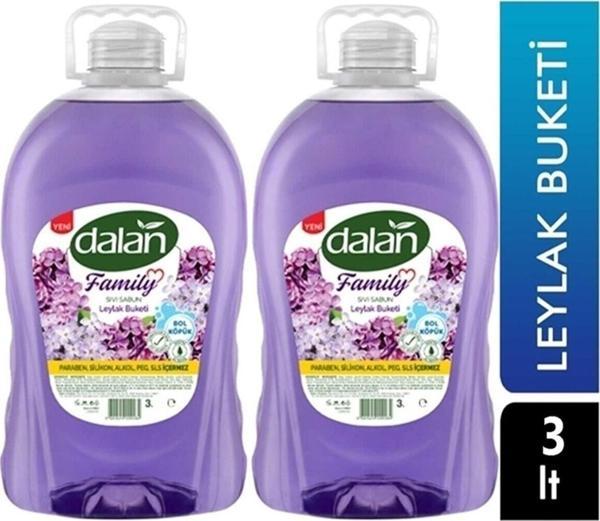 Dalan Family Sıvı Sabun Leylak Buketi 2 X 3000 Ml - Image 1
