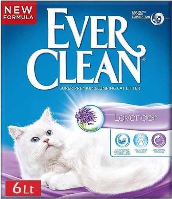 Ever Clean Lavender Lavanta Kokulu Kedi Kumu 6 lt - Image 1