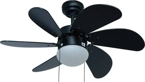 Vanti 5 Kanatlı Siyah Ahşap Dekoratif Tavan Vantilatörü 60W KCF279 - Image 1