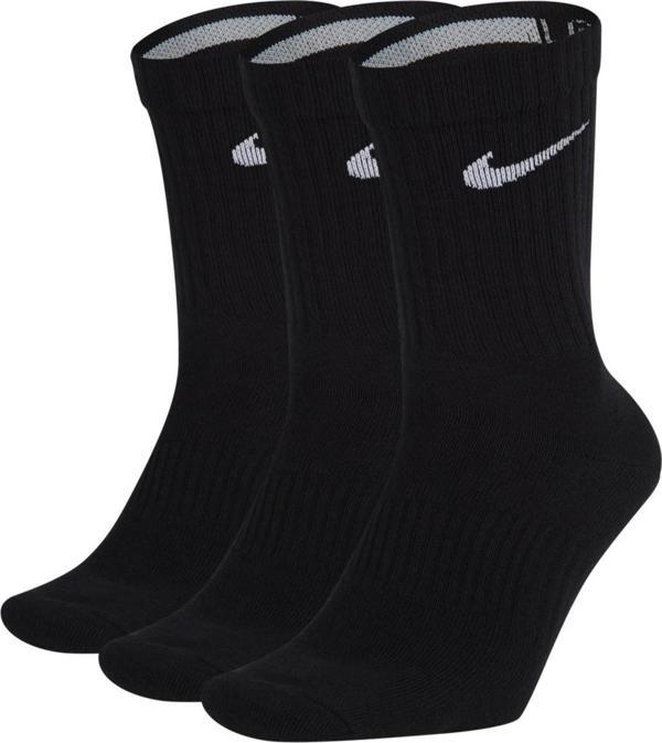 Nike Dri Fit Performance Lightweight Crew 3pair Erkek Anrenman Çorap Siyah 3'lü - Image 1