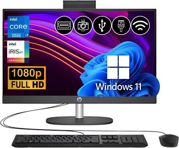 HP PROONE 240 I7-1355U 32GB 2TB M.2 SSD B6JC8ES ATL47 23.8" Win11Pro All in One Bilgisayar - Image 1