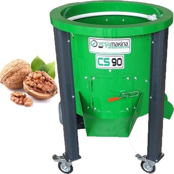 Yeşil CS90 Sabit Devirli Ceviz Soyma Makinesi 50KG/90L 220V - Image 1