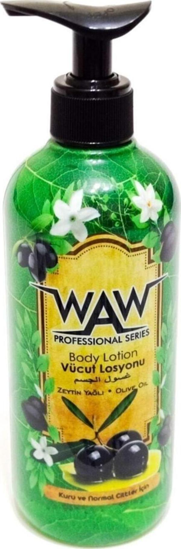 Waw Vücut Losyonu Zeytinyağlı Krem-Losyon 500Ml - Image 1