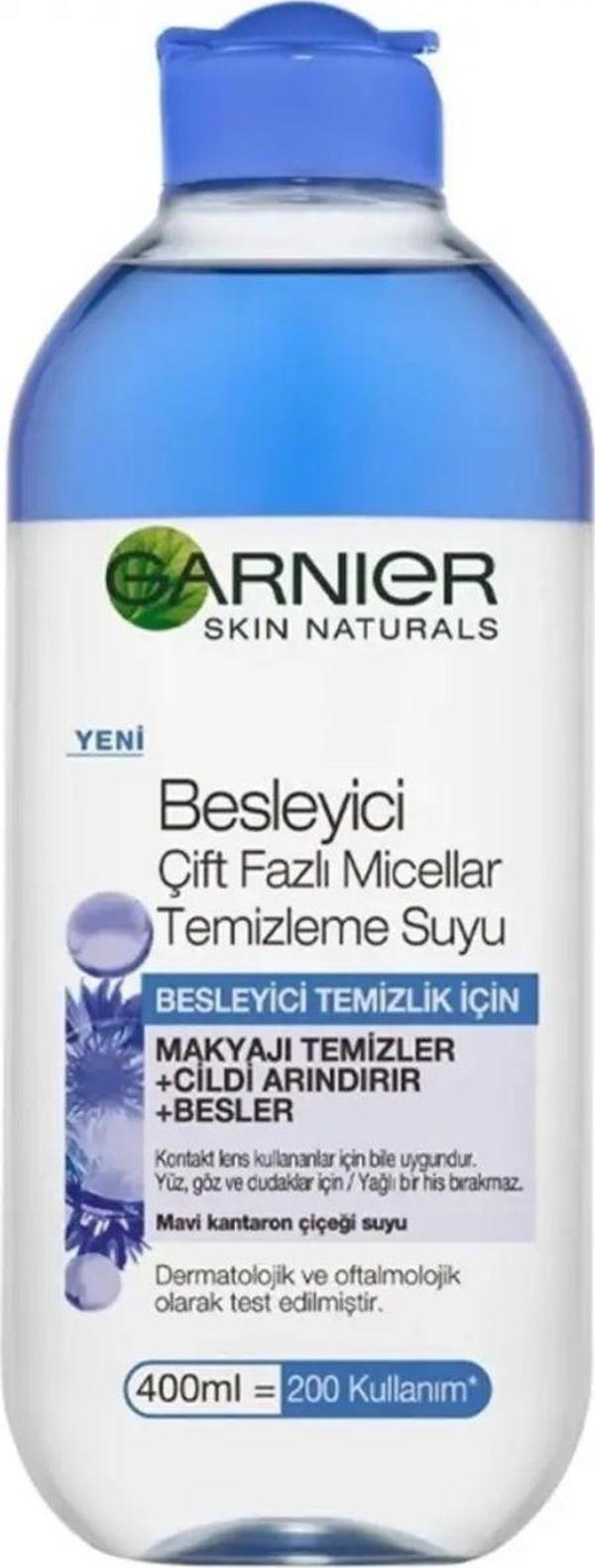 Starefsane Garnier Yeni Besleyici Arındırıcı Çift Fazlı Micellar Makyaj Temizleme Suyu 400 Ml - Image 1