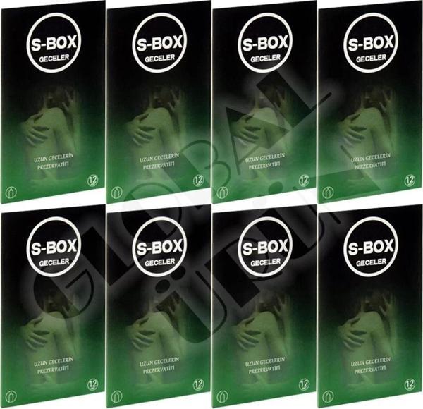S-Box S Box Prezervatif  Etkili 8 Kutu 96 Kondom - Image 1