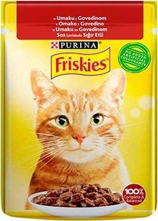 Friskies Sığır Etli Kedi Konservesi 85 Gr - Image 1