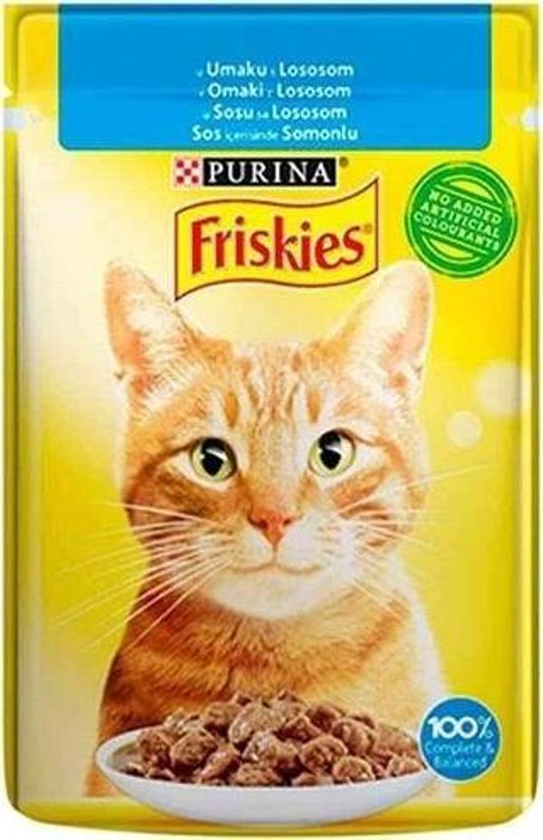 Friskies Somonlu Kedi Konservesi 85 Gr - Image 1