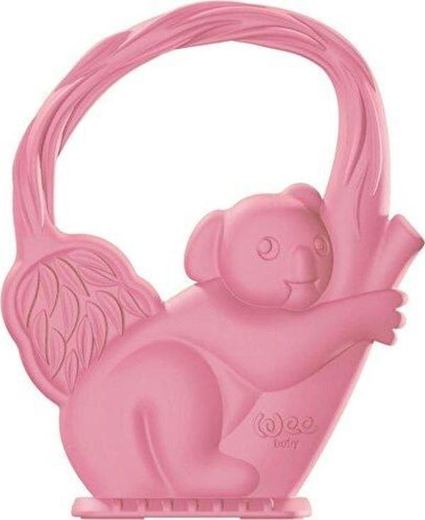 Wee Zoo Diş Kaşıyıcı Pembe Koala-8690797103897 - Image 1