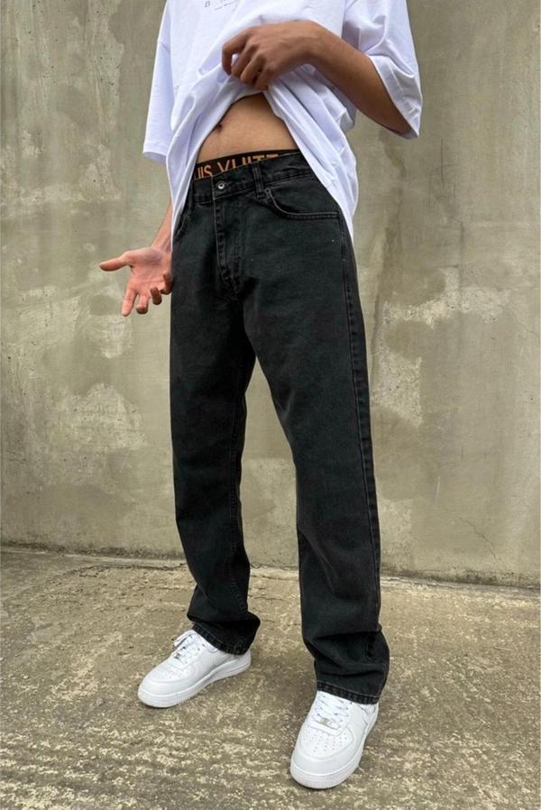 Füme Baggy Pantolon - Image 1