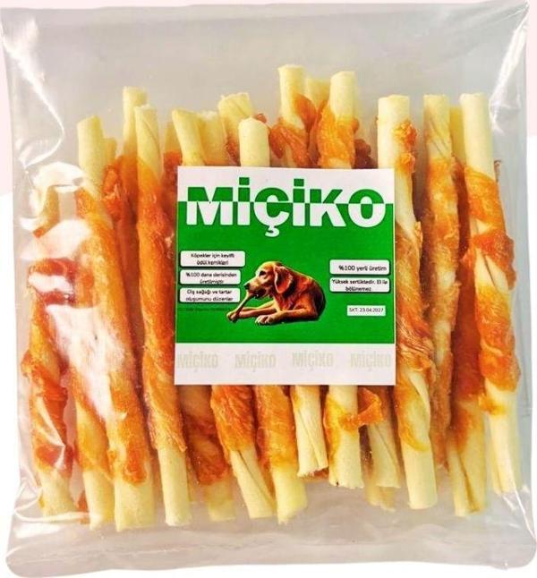 Tavuk Sarma Burgu Çubuk Köpek Ödülü 20Li Paket - Image 1
