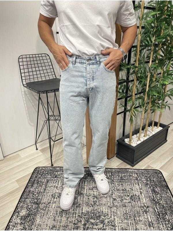 Açık Mavi Baggy Jean - Image 1
